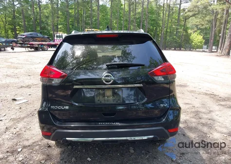 2020 Nissan Rogue Sv Fwd из США, поврежденный, VIN JN8AT2MT9LW041728